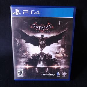 PS4 Batman Arkham Knight Sony PlayStation 4 Video Game w/ Manual + Case - Tested